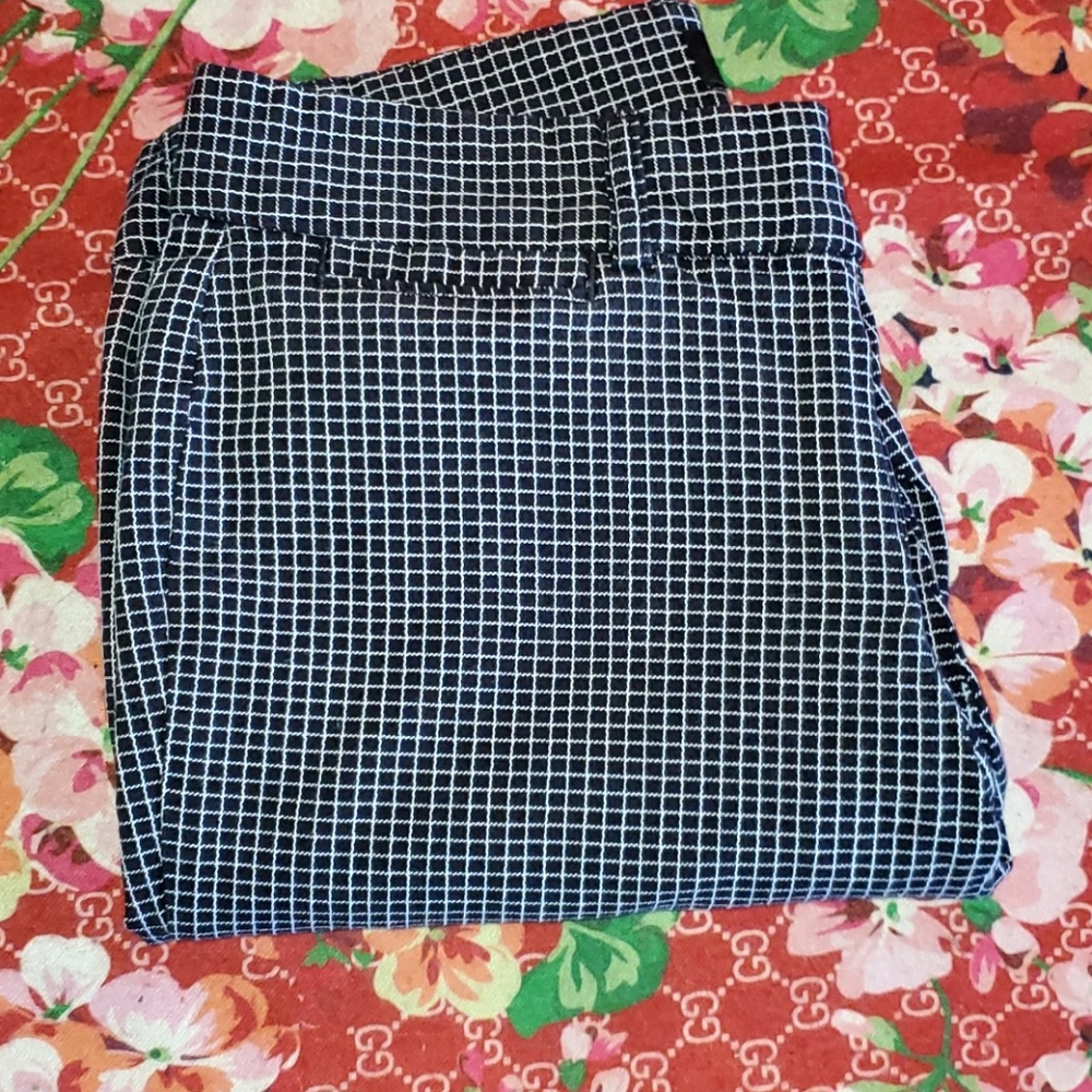 Banana Republic Blk Square Trouser